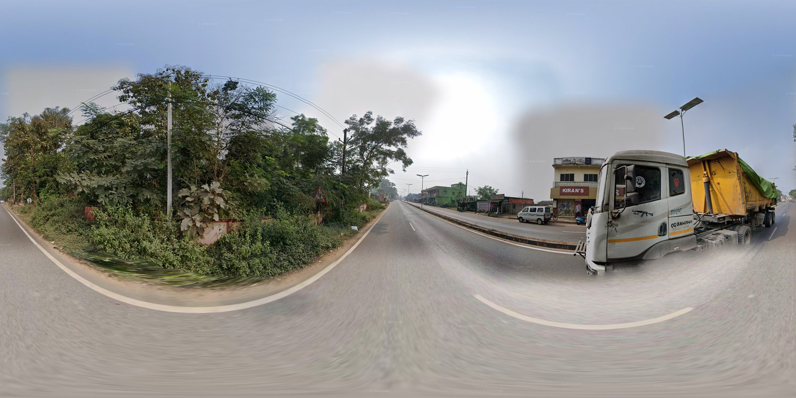 Interior Panorama of Kiran's Cloth Store
